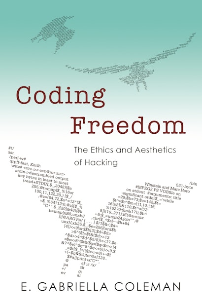 image from Coding Freedom by Gabriella Coleman